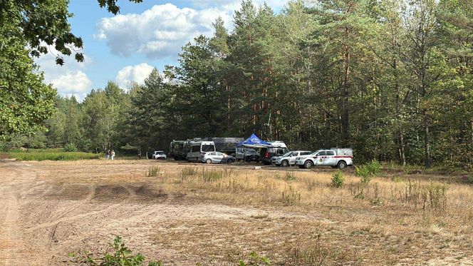 Akcja wojska i policji w Warszawie. Szukają szczątków rosyjskiego drona?