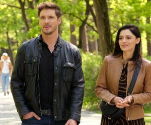 M jak miłość odc. 1884. Marcin (Mikołaj Roznerski), Iza (Adriana Kalska)