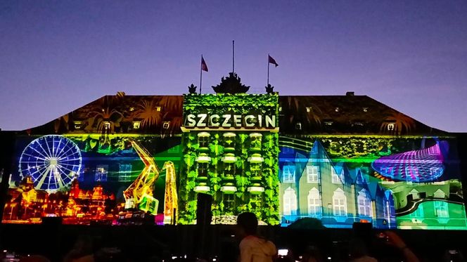 Mapping na urodziny Szczecina
