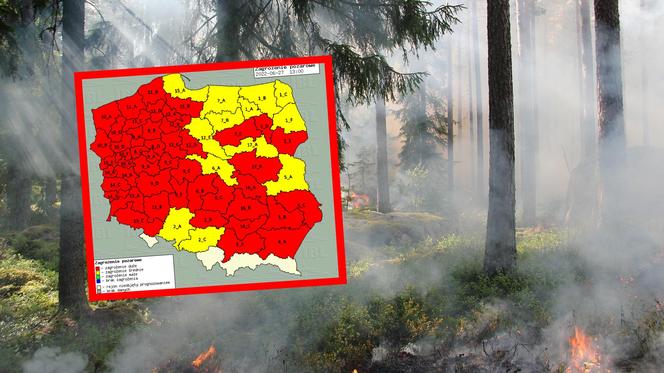 Niemal cała Polska na czerwono! Wydano najwyższy stopień zagrożenia!