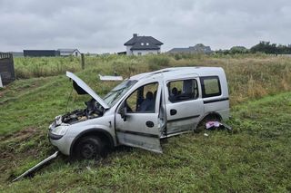 Wypadek na DK-63 pod Wiśniewem