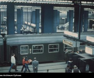 Dworzec Warszawa Centralna pod koniec lat 70. XX wieku