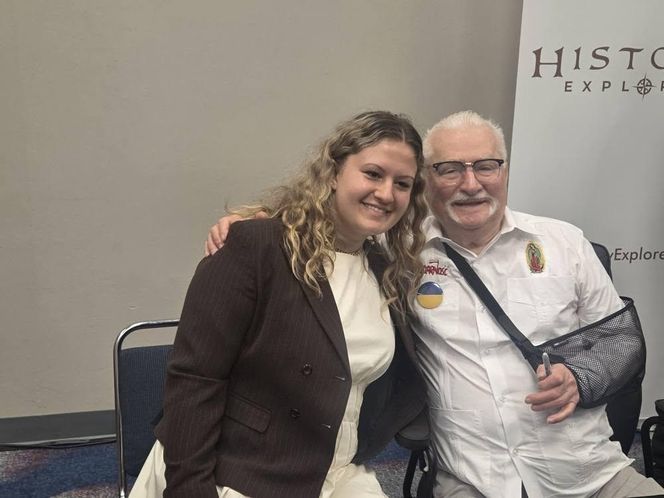Lech Wałęsa w USA
