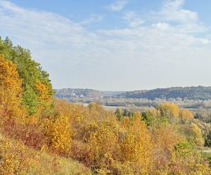 Tak wygląda Janowiec nad WIsłą w jesiennej odsłonie