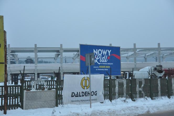Budowa centrum handlowo-usługowego na Białogonie w Kielcach