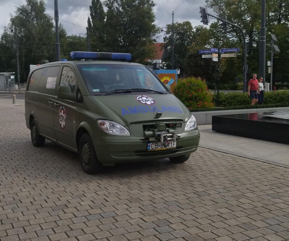 Bydgoska karetka przekazana Ukrainie