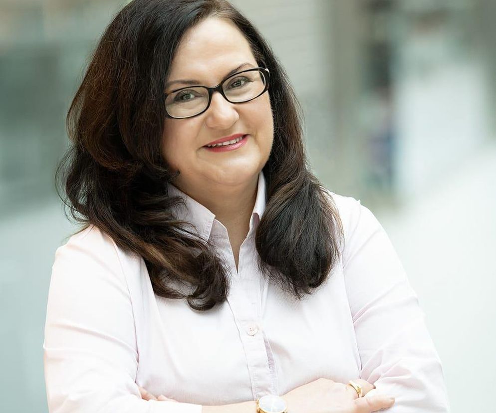 Agata Marjańska walczy o stanowisko prezydenta Kielc. 