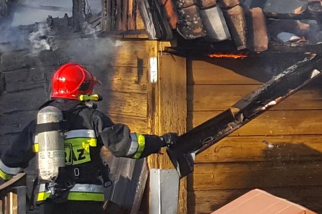 Tragiczny pożar domu na Podlasiu. Mężczyzna nie żyje