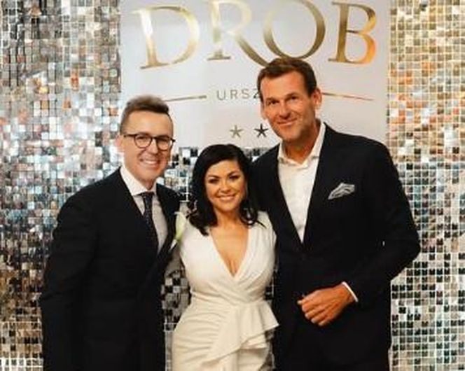 Mateusz Kusznierewicz na ślubie Cichopek i Kurzajewskiego