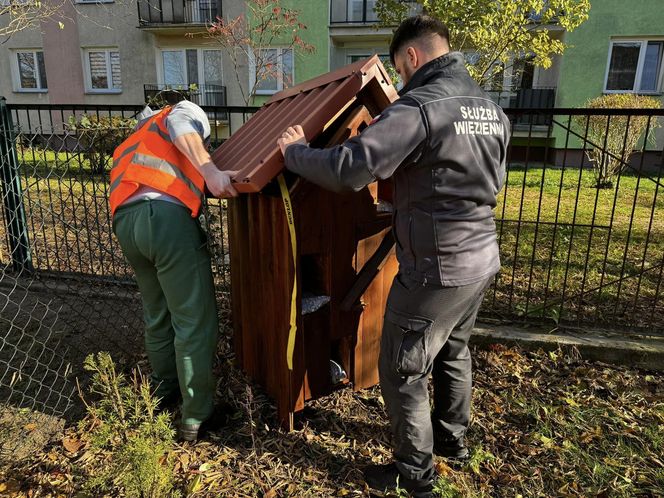 Osadzeni w Zakładzie Karnym w Białej Podlaskiej wykazali się empatią do zwierząt