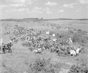 Kręcenie filmu Krzyżacy (reż. Aleksander Ford) - 1959