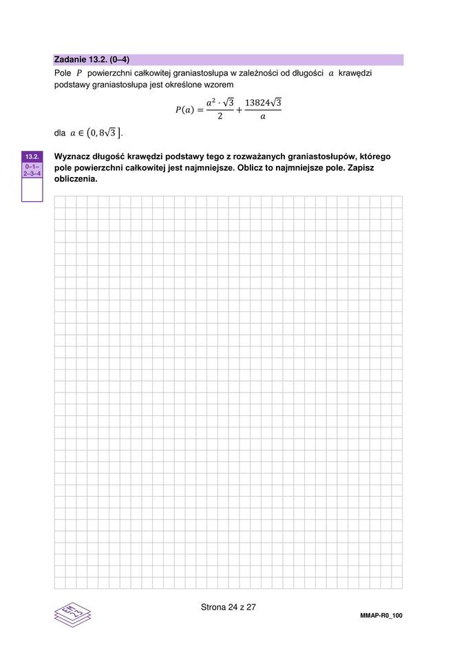 Matura z matematyki rozszerzonej – ARKUSZ FORMUŁA 2015