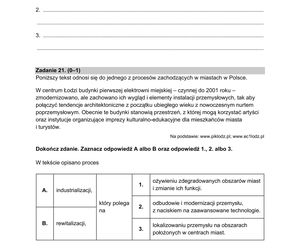 Matura geografia 2025 - arkusz CKE [NOWA FORMUŁA]