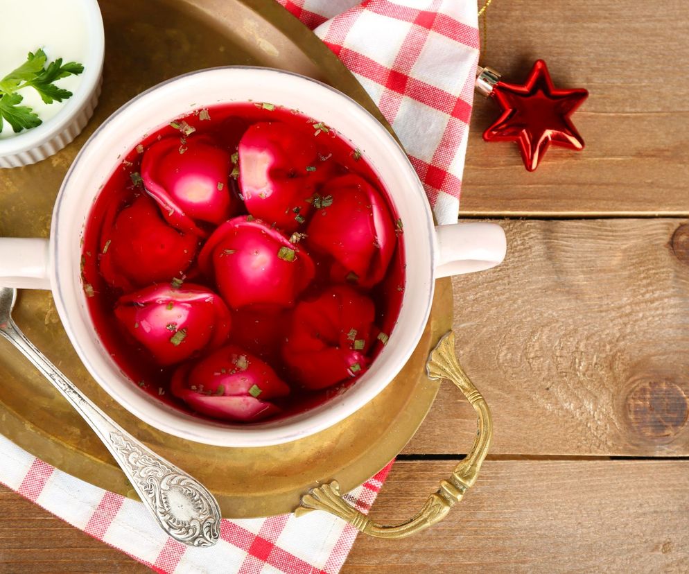 Staropolski barszcz wigilijny: prosty przepis