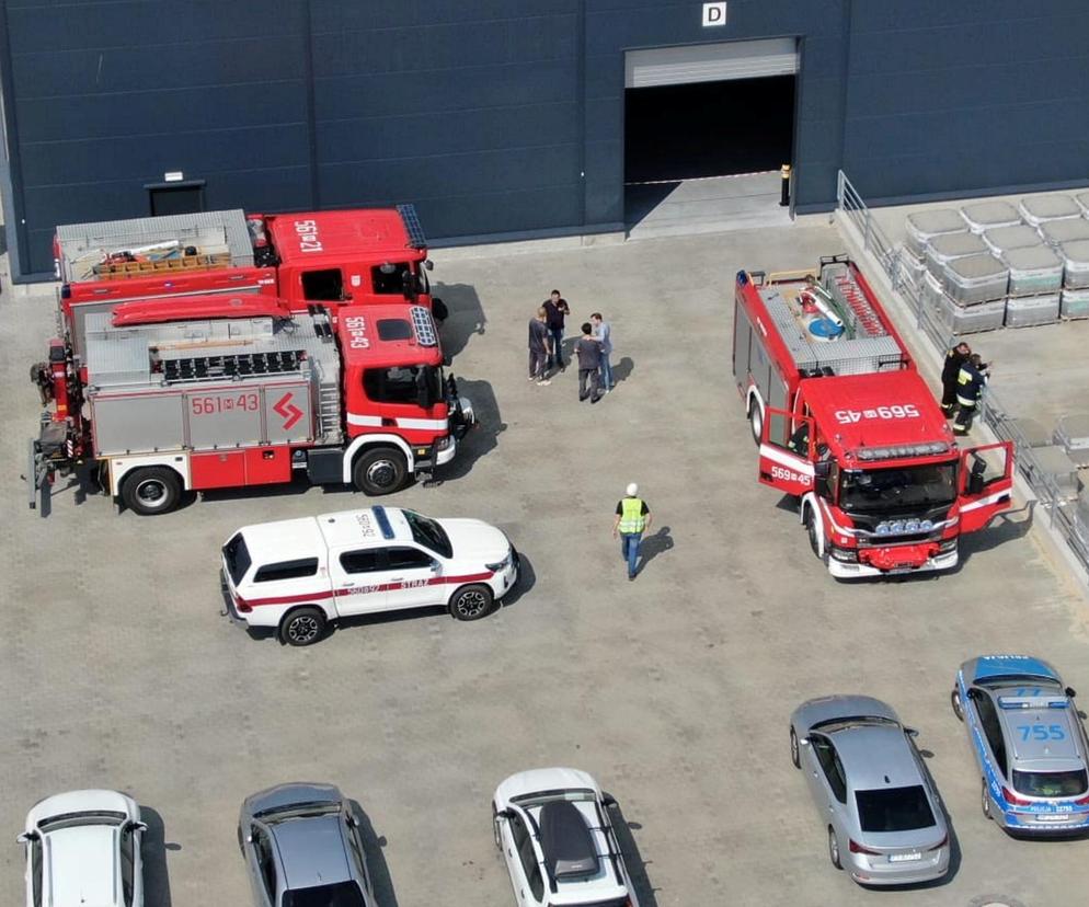 Młody Chińczyk zmiażdżony na hali w Łazach. Wielka tragedia