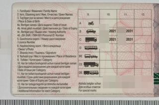 Fałszywe prawo jazdy na granicy