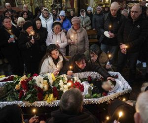 Pogrzeby ofiar ataku na Krzywy Róg