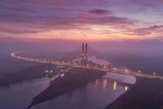 Most Rędziński za mglistą zasłoną [ZDJĘCIE]