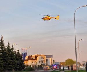  Wyszków. Wypadek na przejściu. 8-latek potrącony przez ciężarówkę [ZDJĘCIA].