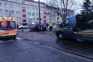 Wypadek na Jagiellońskiej w Bydgoszczy. Kobieta trafiła do szpitala 