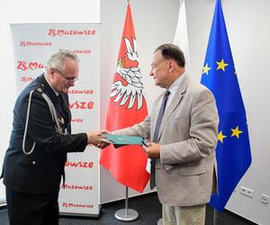 Bohaterowie z Mazowsza odebrali gratulacje od marszałka Adama Struzika