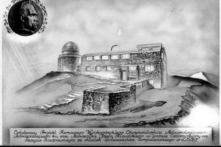 Obserwatorium Meteorologiczno-Astronomiczne na szczycie Pop Iwan (pasmo Czarnohory) - modele budynku