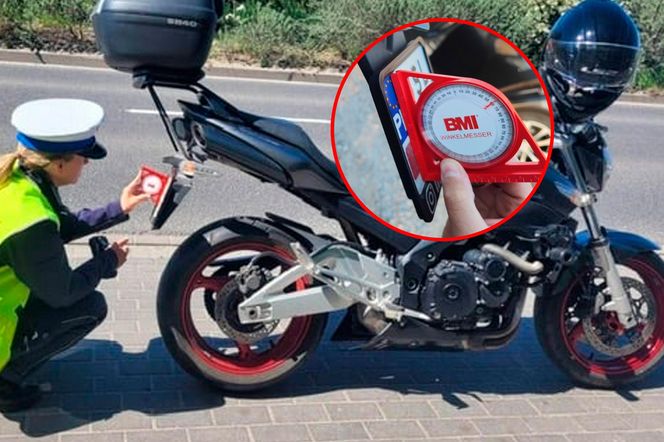 Policja kontra motocykliści