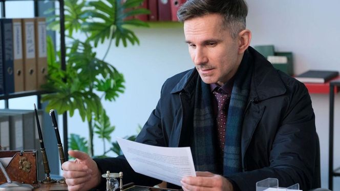 M jak miłość odc. 1852. Kamil Gryc (Marcin Bosak)