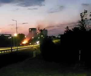 Pożar pustostanu w Rzeszowie [GALERIA]