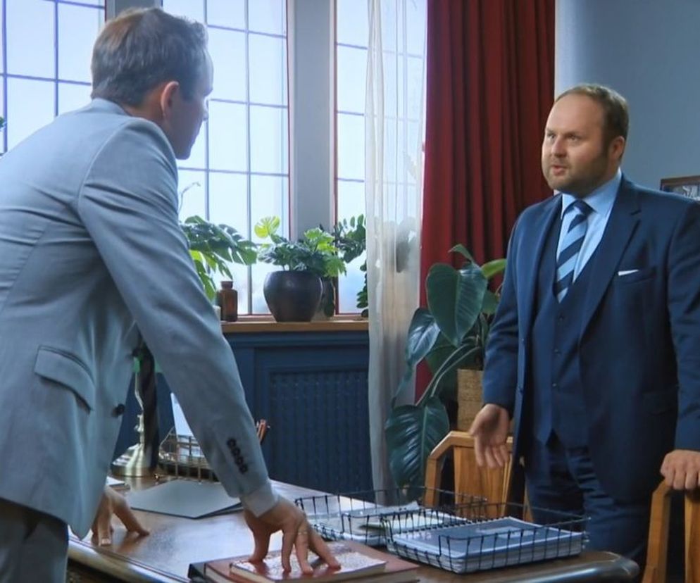 Barwy szczęścia odc. 2599. Bruno (Lesław Żurek), Klemens (Sebastian Perdek)