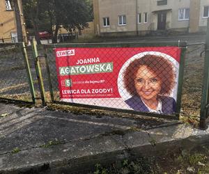 Plakaty w Międzyzdrojach 