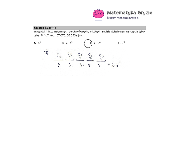 Matura 2023 matematyka