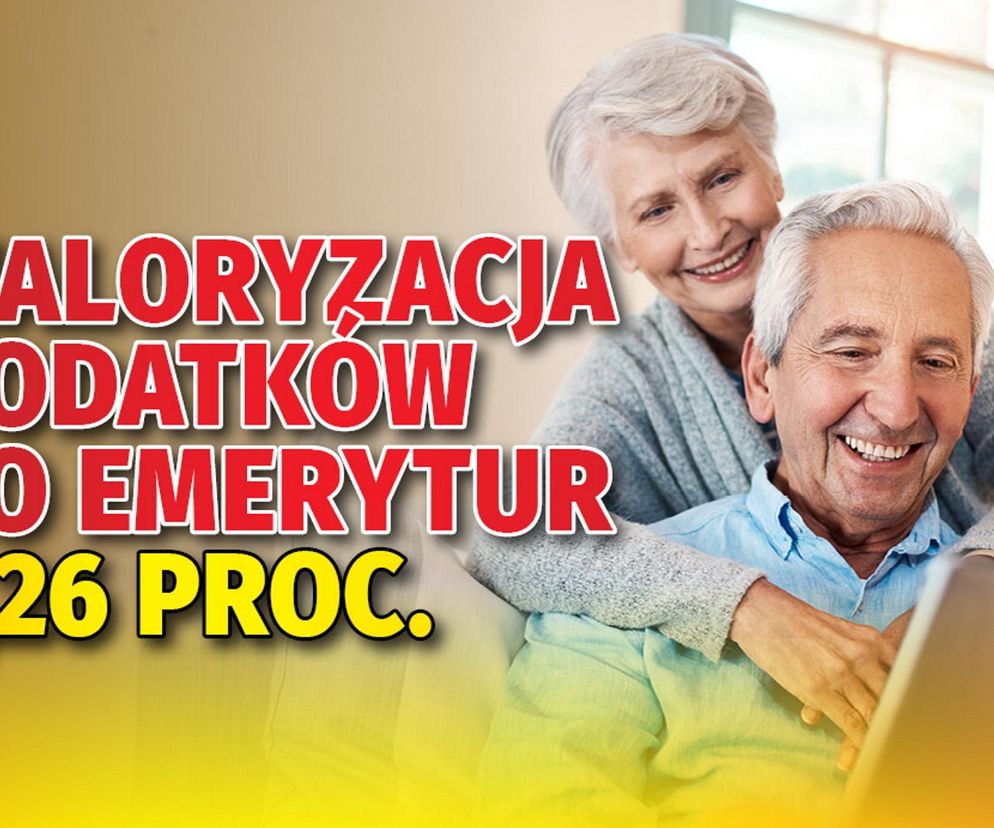 Waloryzacja dodatków do emerytur 5,26 proc.