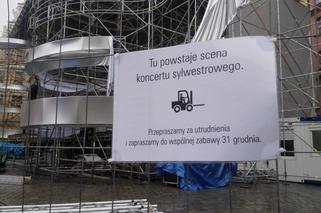 Scena na wrocławskim rynku już nabiera kszatłtów