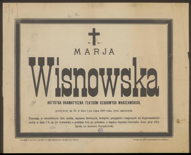 Zbrodnie na Nowogrodzkiej. Strzelił jej prosto w pierś, został ułaskawiony. Psychofan zabił aktorkę u szczytu kariery