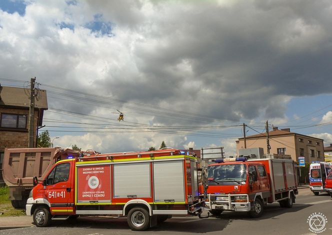 Śmiertelny wypadek w Lędzinach. Nie żyje 66-letnia pasażerka samochodu osobowego
