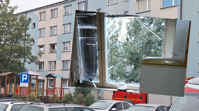 Bielsk Podlaski: Wybuch gazu na ul. Ogrodowej. Ewakuacja i akcja strażaków