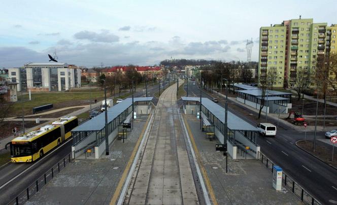 W Dąbrowie Górniczej zaczęły działać przystanki autobusowo-tramwajowe