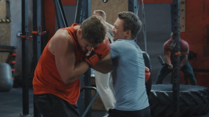 M jak miłość odc. 1879. Marcin (Mikołaj Roznerski), Jakub Karski (Krzysztof Kwiatkowski)