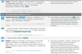 23 ZMIANY W KOMUNIKACJI MIEJSKIEJ W ŁODZI