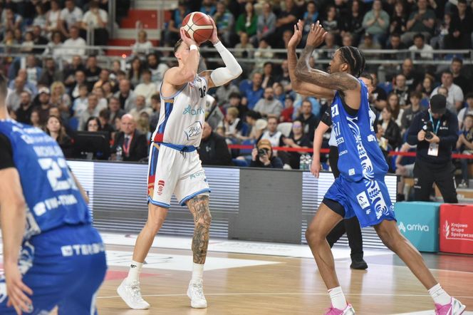 Arriva Polski Cukier Toruń - Anwil Włocławek, zdjęcia kibiców i zawodników z 4. meczu fazy play-off Orlen Basket Ligi