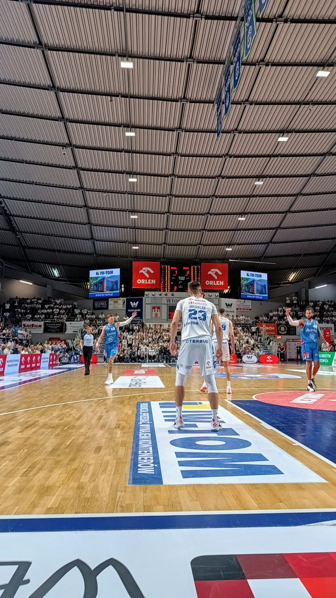 Anwil Włocławek - Arriva Polski Cukier Toruń, zdjęcia z meczu 1. rundy fazy play-off Orlen Basket Ligi 2024/25