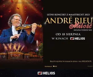 „Miłość mieszka pośród nas” – ekranizacja koncertu André Rieu w siedleckim Heliosie