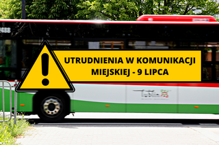 Lublin: Utrudnienia w komunikacji miejskiej - 9 lipca