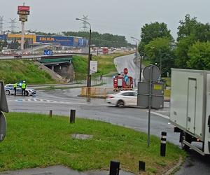 Zalana IKEA w Katowicach i wiadukty na Śląsku