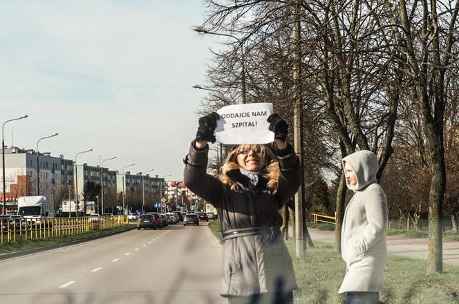 Łomża. Szpital przekształcony w szpital zakaźny. Mieszkańcy protestują