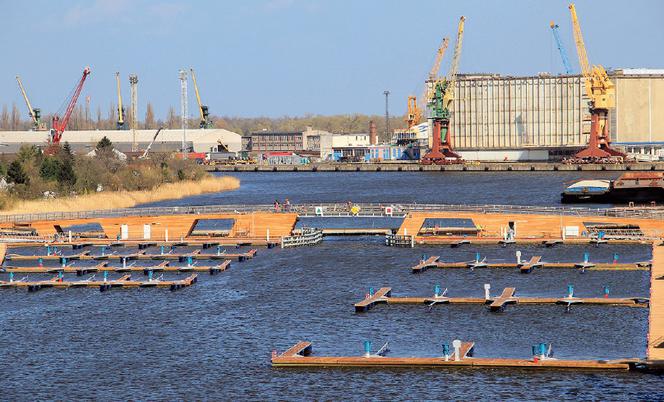 Nowy port jachtowy w Szczecinie