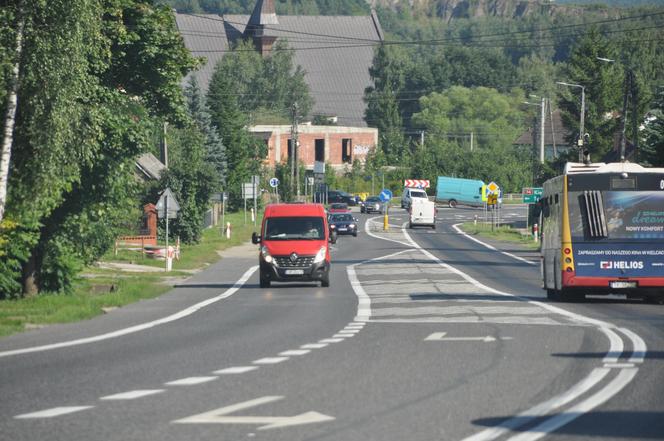 Trasa S74 w Miedzianej Górze i Kostomłotach koło Kielc