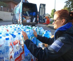 Warszawa. Zbiórka dla powodzian