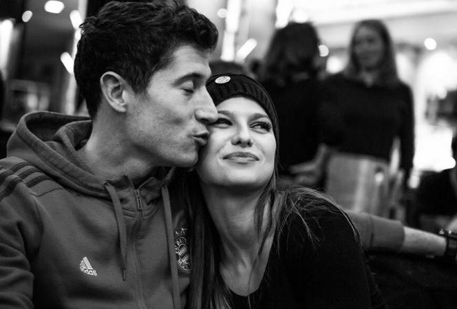 Robert Lewandowski i Anna Lewandowska